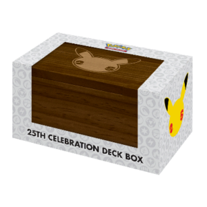 Pokemon 25TH ANNIVERSARY DECK BOX