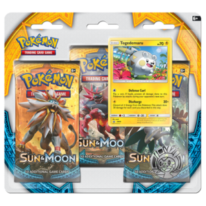 Pokemon Sun & Moon Base - Togedemaru 3 Pack Blister