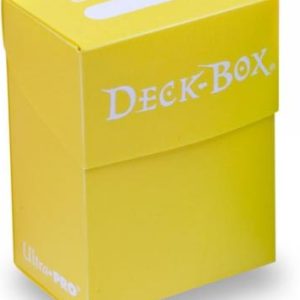Ultra Pro Bright Yellow Solid Deck-Box-legion-cards-gr