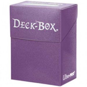Ultra Pro Solid Purple DeckBox Legion Cards