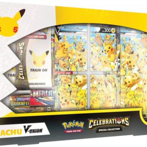 pokemon celebrations Special Collection Pikachu V Union 25th Anniversary